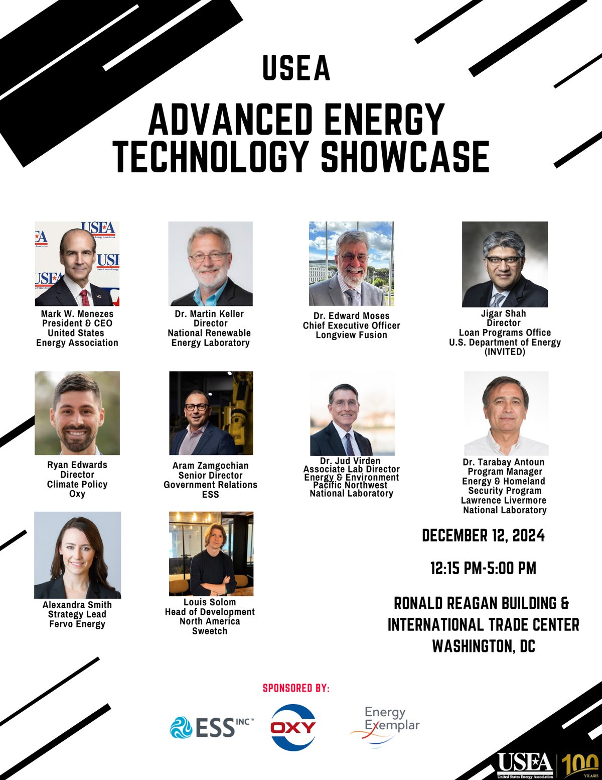 Advanced Energy Technology Showcase & Networking Reception | USEA Events